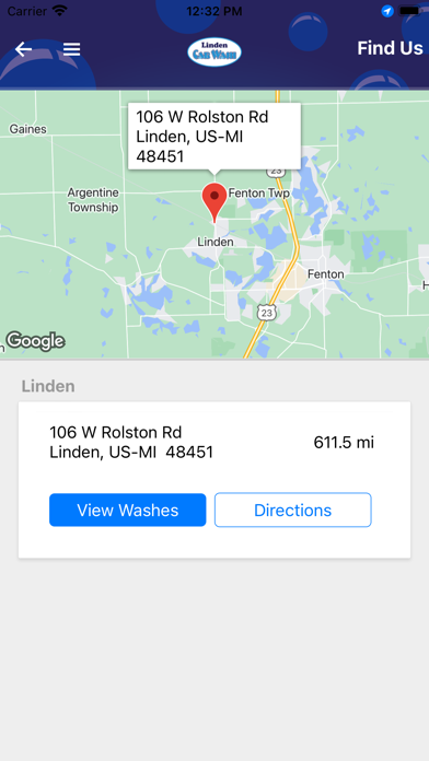 Linden Car Wash Screenshot