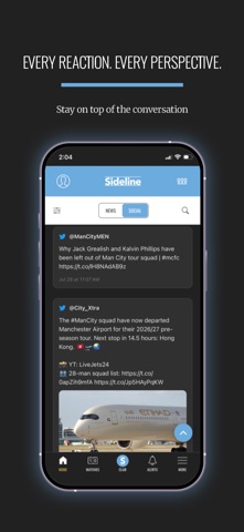 Sideline Club iPhone screenshot