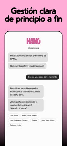 Hang iPhone screenshot 2