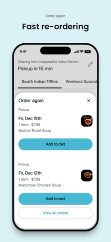 Indraprastha Indian kitchen iPhone screenshot