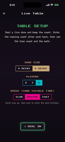 Cut Card: Card Counting Coach screenshot 6