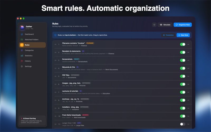 Gather: Smart File Manager screenshot