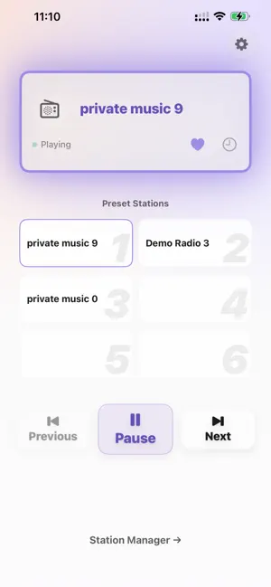 NanoRadio screenshot 1