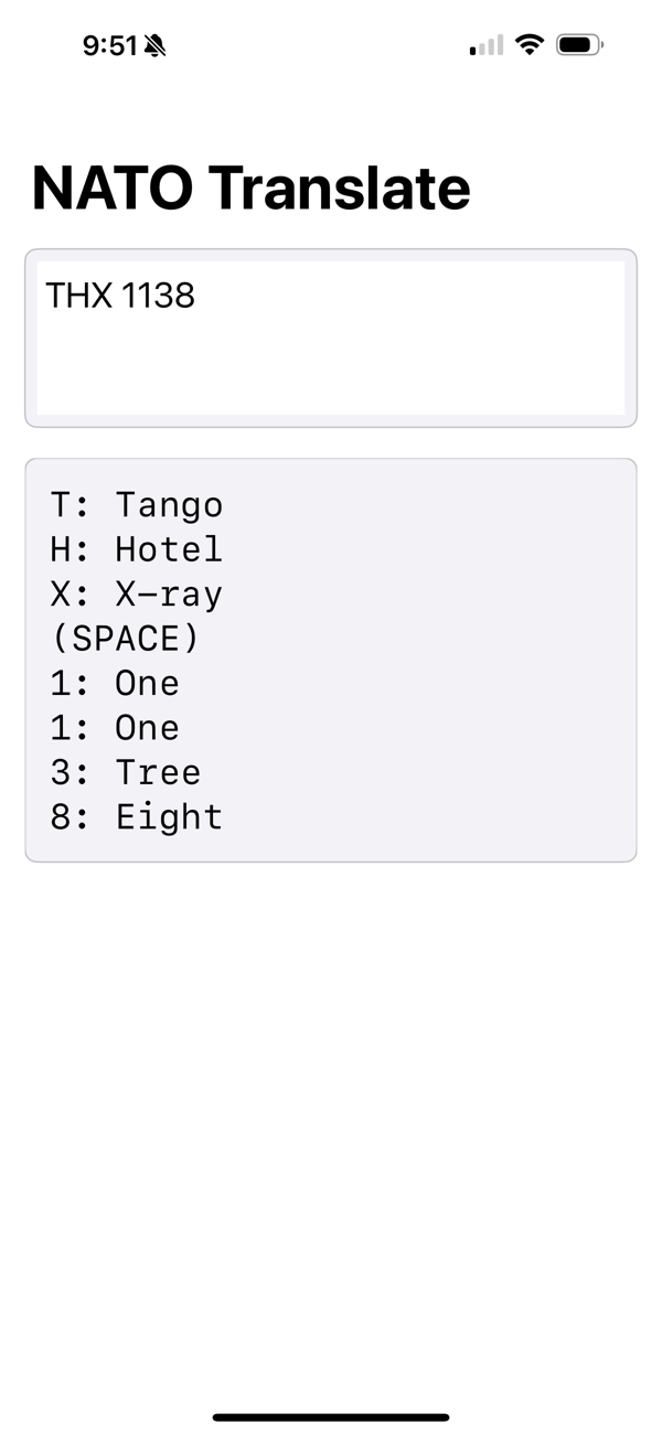 NATO Translate screenshot 4