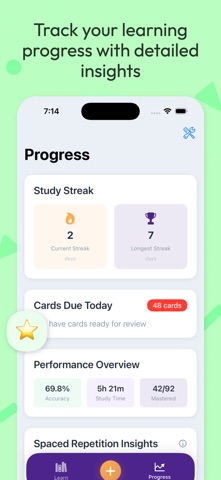 StudySpark: AI Flashcards Screenshot 4 of 7
