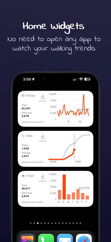 Walking Monitor screenshot 1