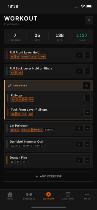 GripLog - Workout Tracker Screenshot 2 of 10