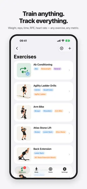 Tepuy: Workout Tracker & Log screenshot 4