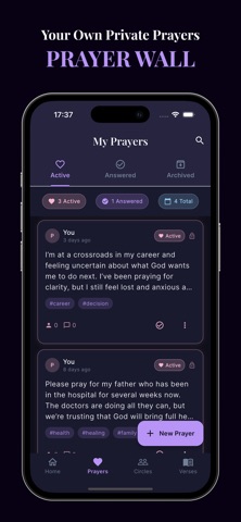 PRAYR – Pray with purpose Screenshot 2 of 6