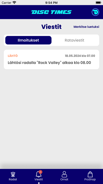 Disc Times Screenshot