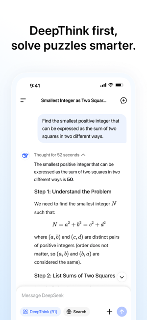 ‎DeepSeek - KI-Assistent Screenshot