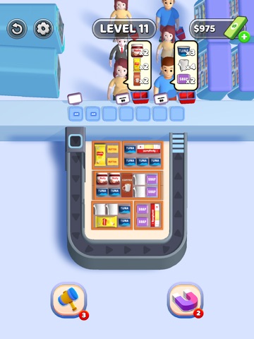 Supermarket Sort Factory! iPad screenshot