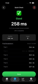 CogniTrack: Reaction Time Test screenshot