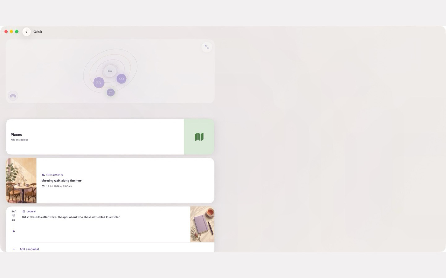 Orbit Social: Stay in Touch screenshot 11