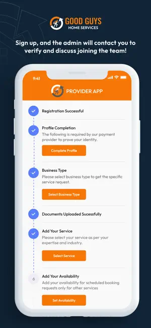 Good Guys Home Services Pro screenshot 1