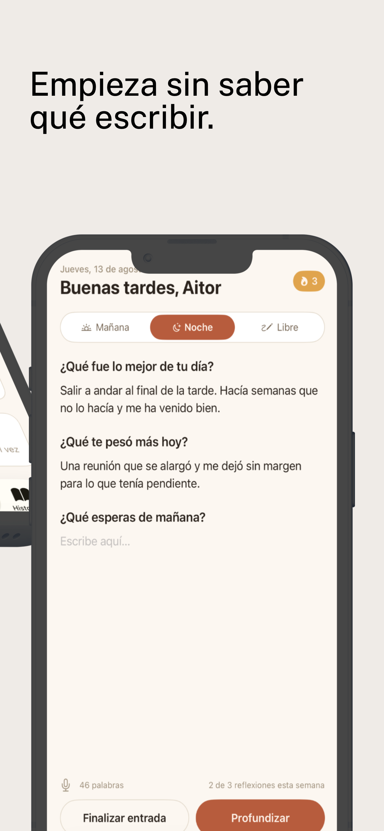 NIMA: Diario con IA screenshot 3