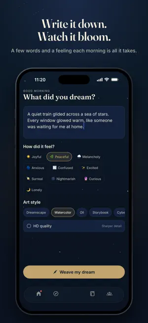 Visora: Dream Journal screenshot 2