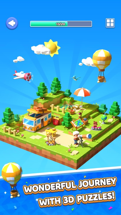 Tap Out - 3D Block Pop