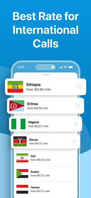 Telz: International Calls screenshot 1