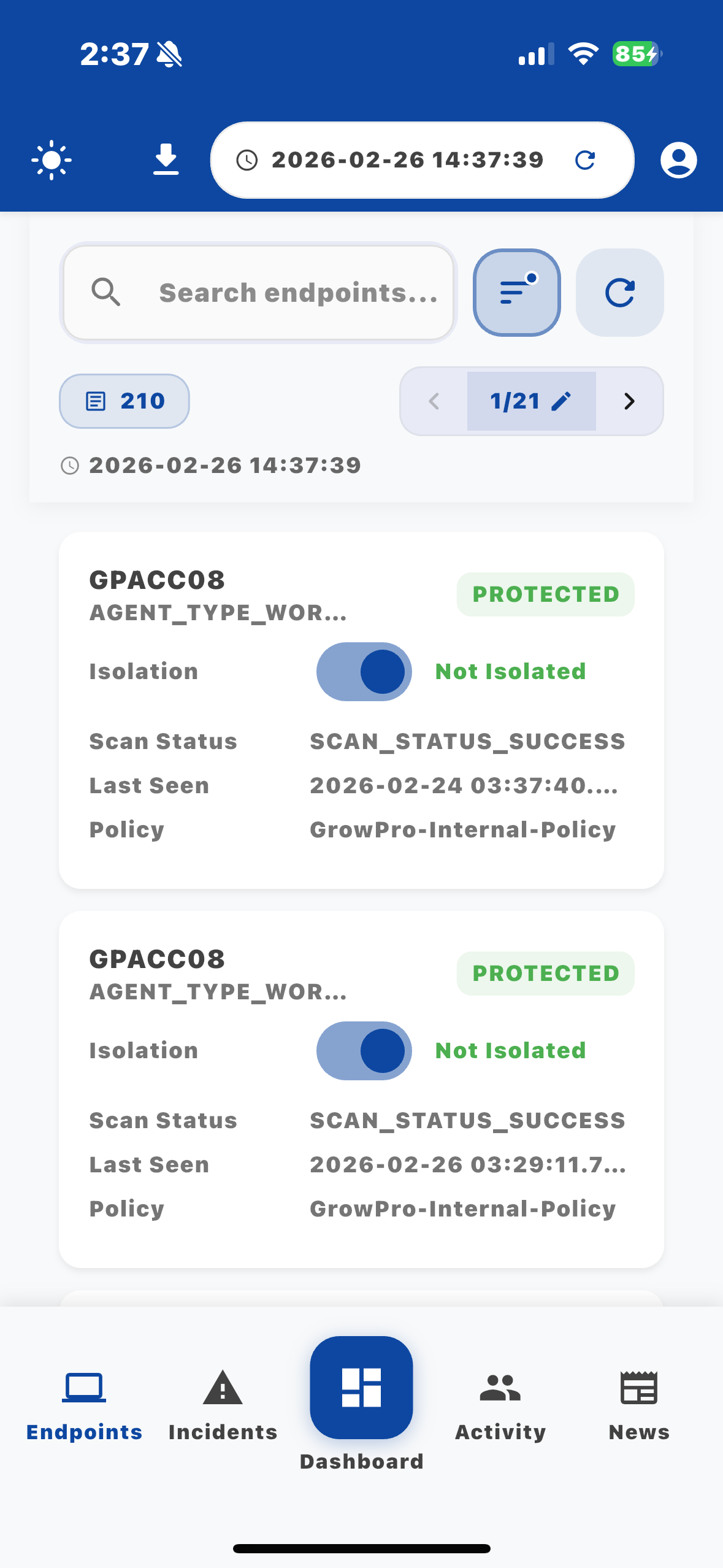 CSOC Mobile screenshot 4