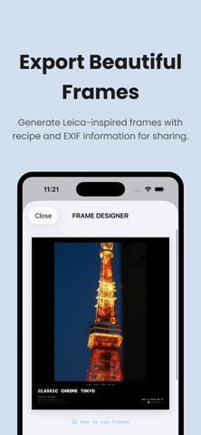 Simulated Film: Film Recipes screenshot