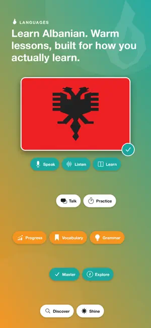 Learn Albanian - LingFast screenshot 1