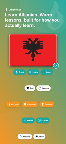Learn Albanian - LingFast Screenshot 1 of 8