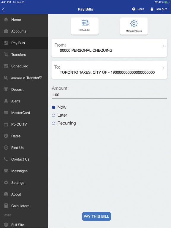 Screenshot #6 pour Polish Credit Union Mobile