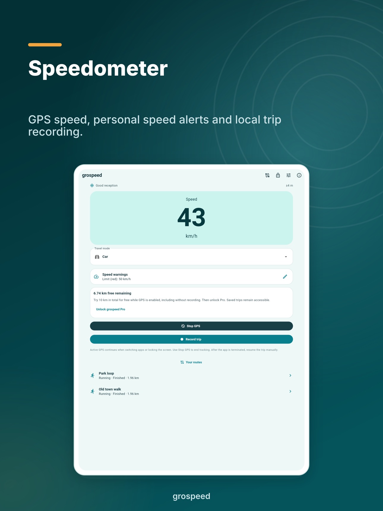 Screenshot 12 of grospeed