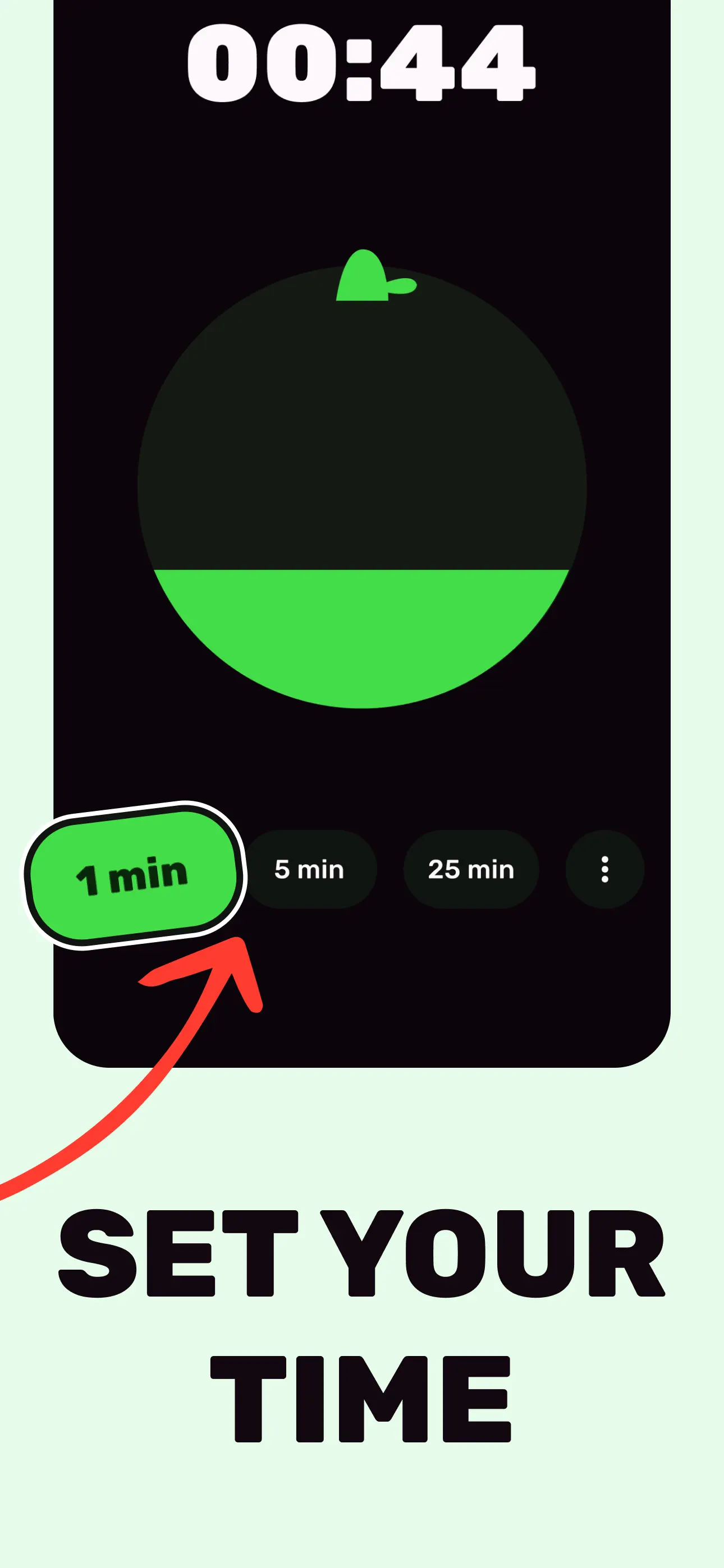 #3. Visual Timer: Tomato Timer (iOS) Por: GRADOID DOO NOVI SAD