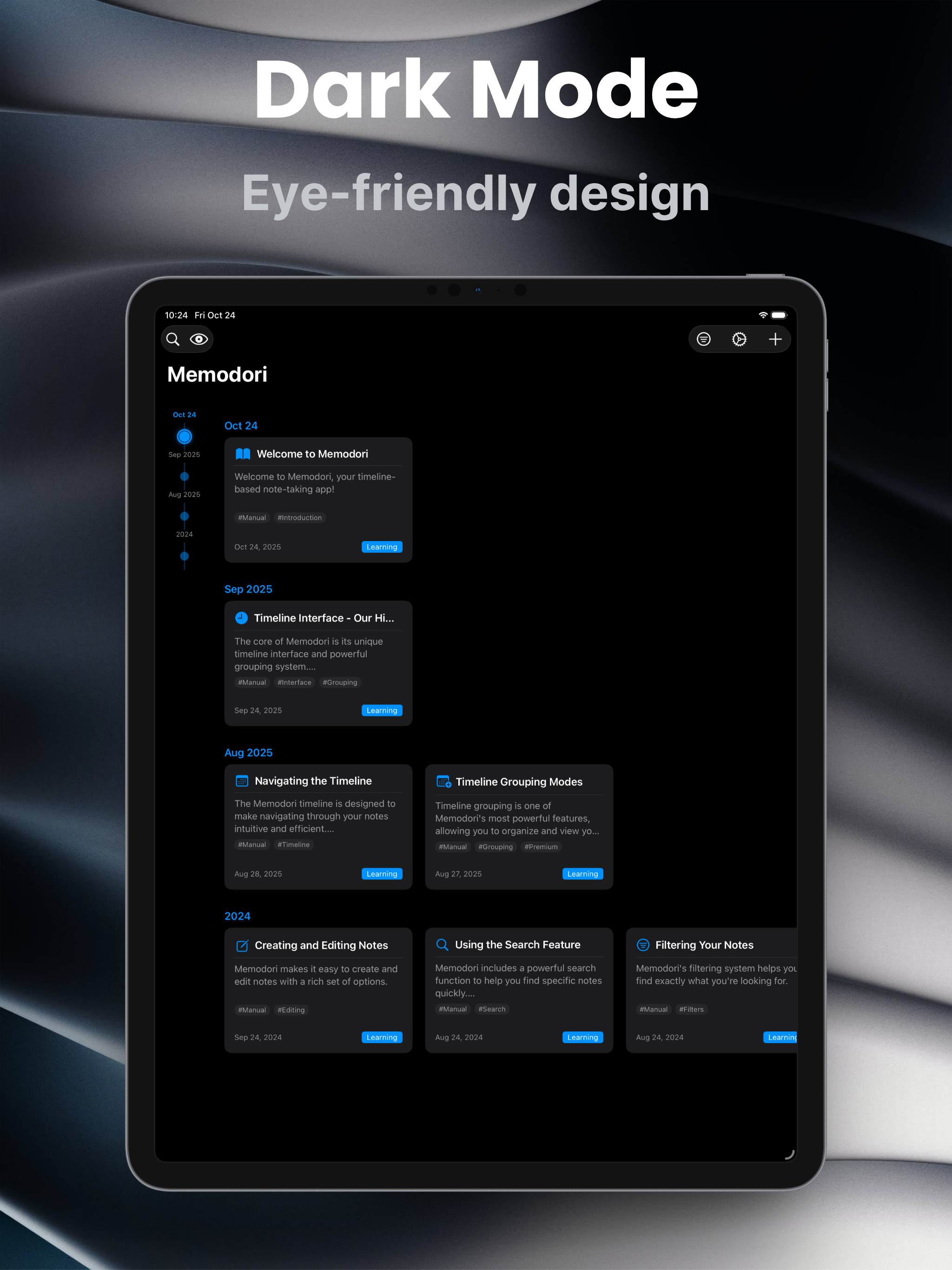 Memodori: Timeline Journal screenshot 19