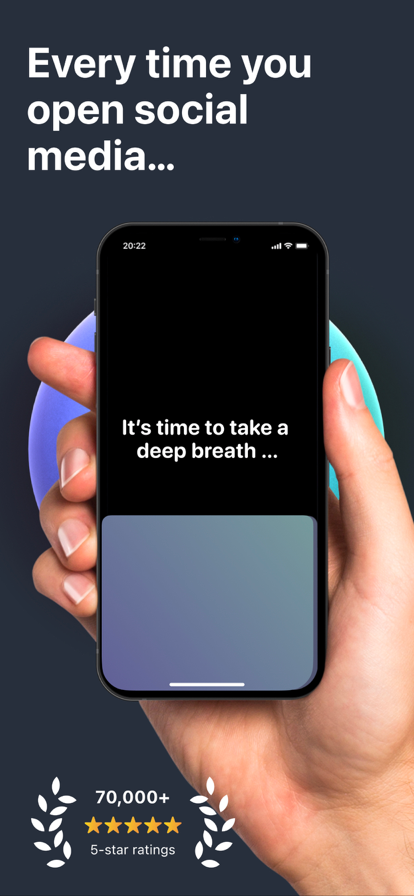 one sec | screen time + focus Screenshots