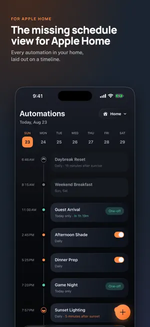 Automation Schedule screenshot 1