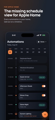 Automation Schedule