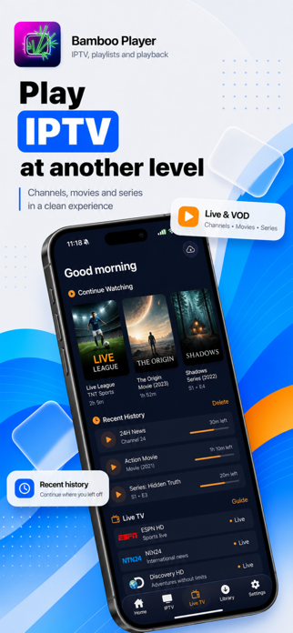 Bamboo Player Screenshot 1 of 4
