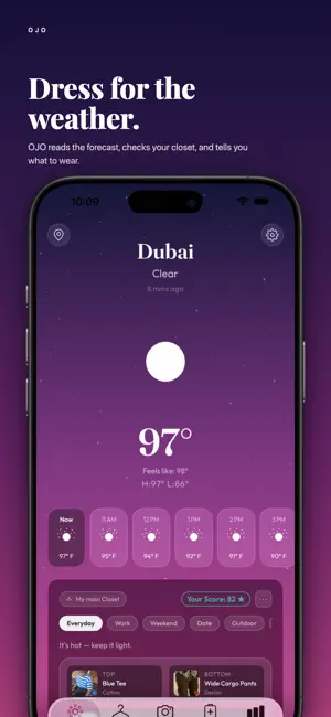 Ojo: Outfit Forecast screenshot 1