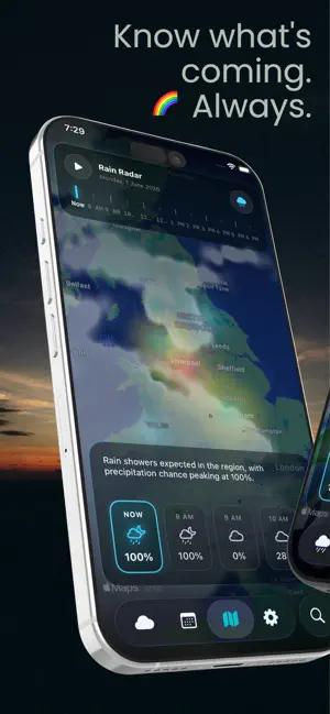 WeatherGlow - Local Forecast iPhone screenshot 4