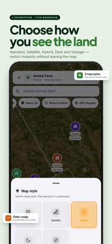 VetMapping screenshot