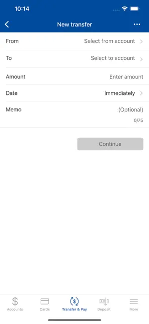 PWSB Personal Mobile Banking screenshot 3