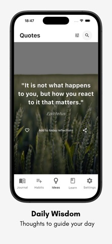 Arete - Journal & Habits screenshot