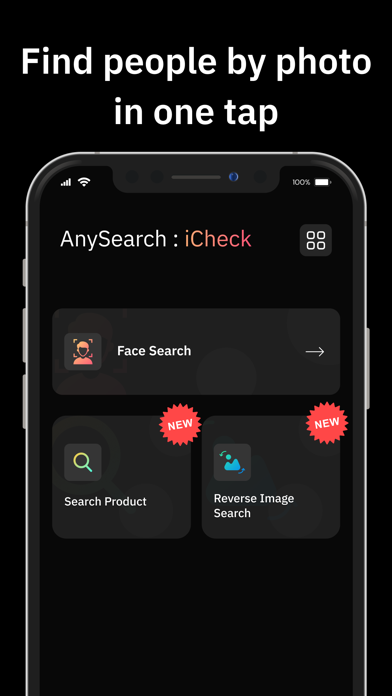 AnySearch : FaceCheck ID Screenshot