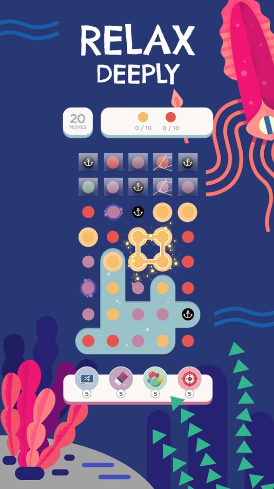 #3. Two Dots - Connect the Colors (iOS) 由: Playdots, Inc.