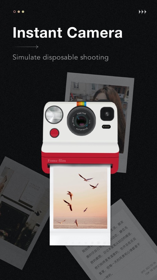 #5. Fomz - Vintage Analog Camera (iOS) By: Guangzhou Mengdong Information Technology Co., Ltd.