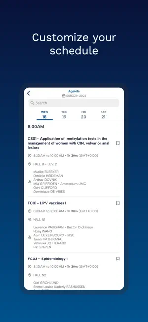 EUROGIN App screenshot 3