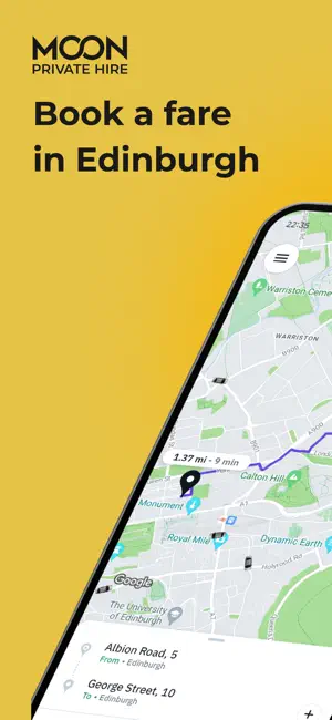 Moon Private Hire screenshot 1