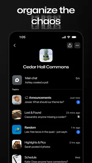 GroupMe screenshot 3