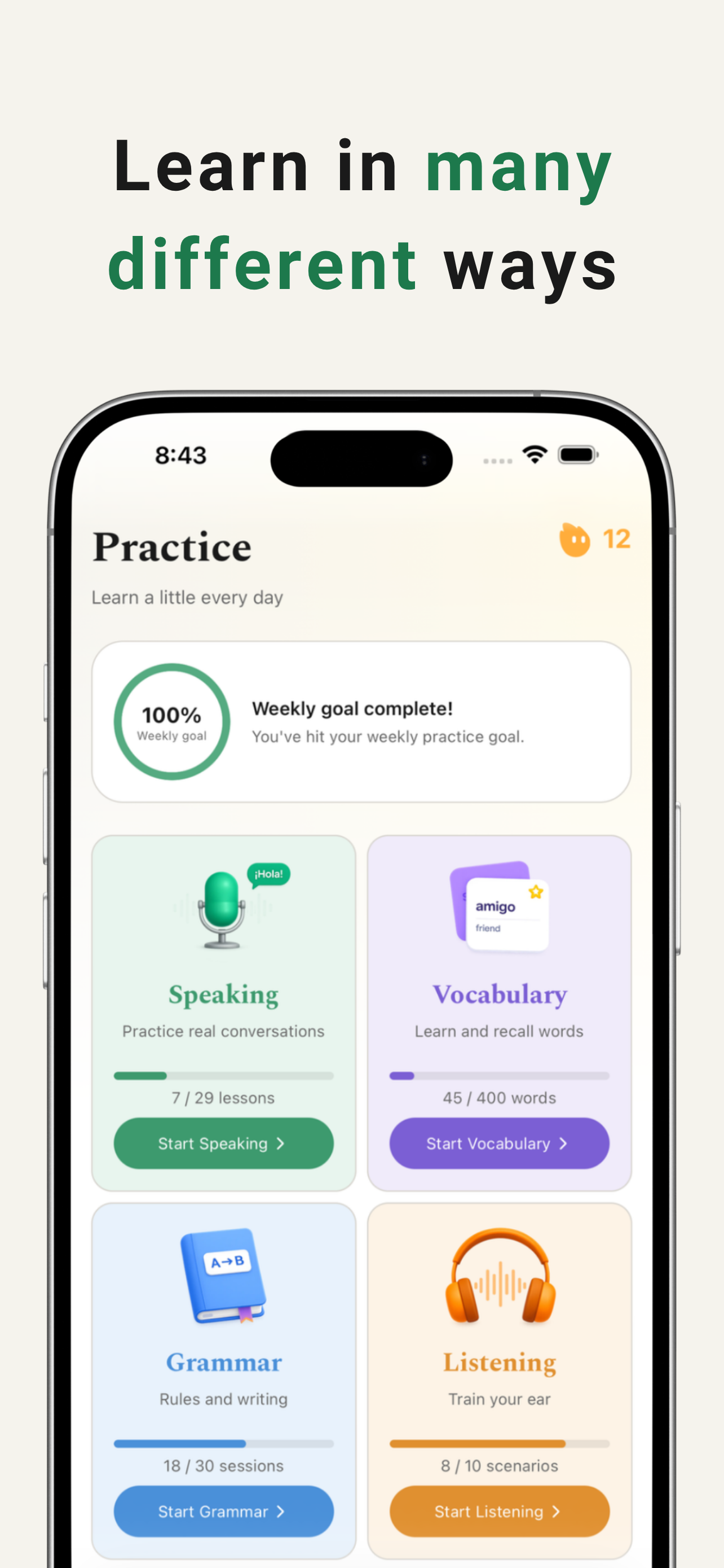 Verbi: Speak a New Language screenshot 4