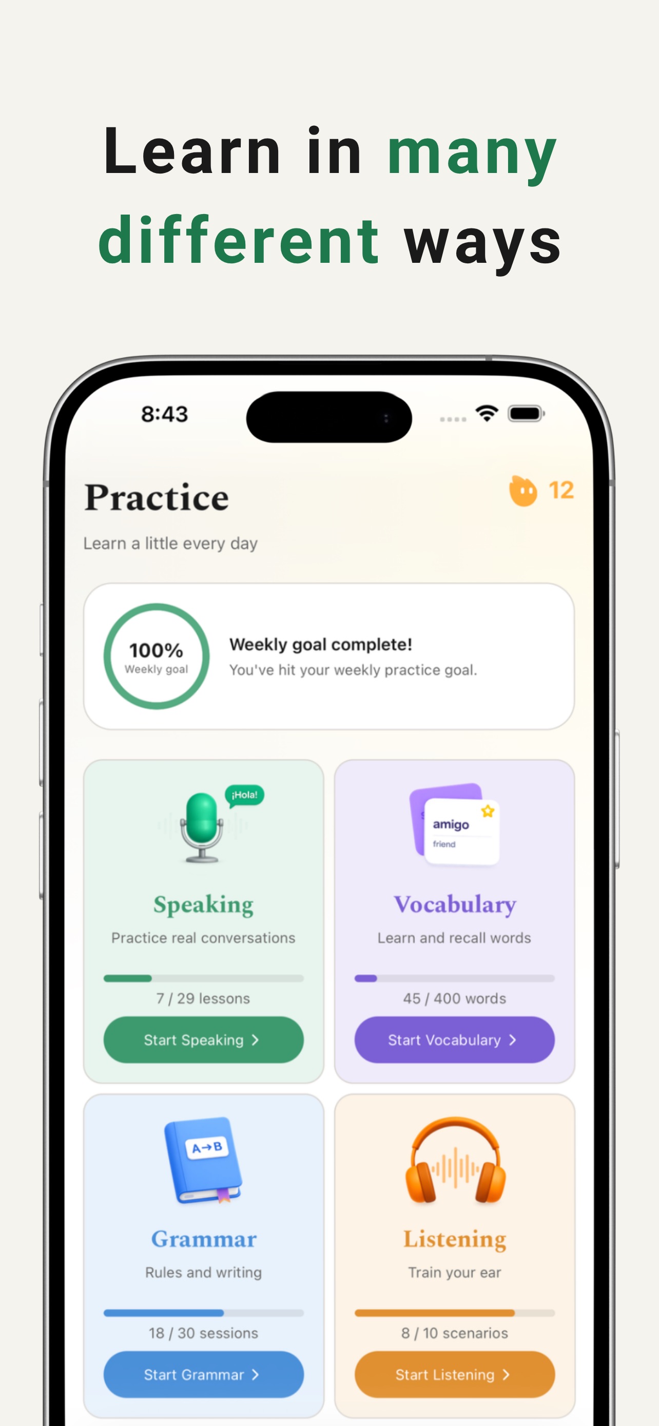 Verbi: Speak a New Language screenshot 4