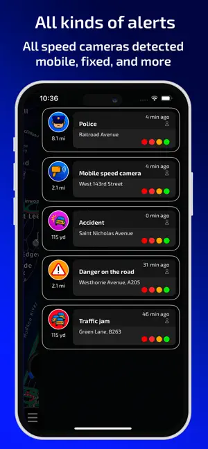 Radarbot: Speed Cameras | GPS iPhone screenshot 4