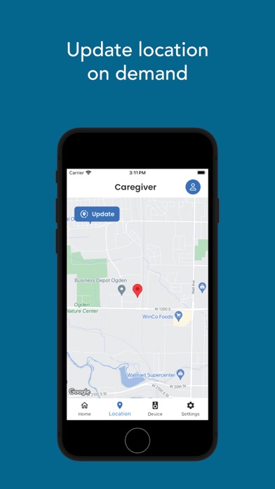 Caregiver Mobile Screenshot